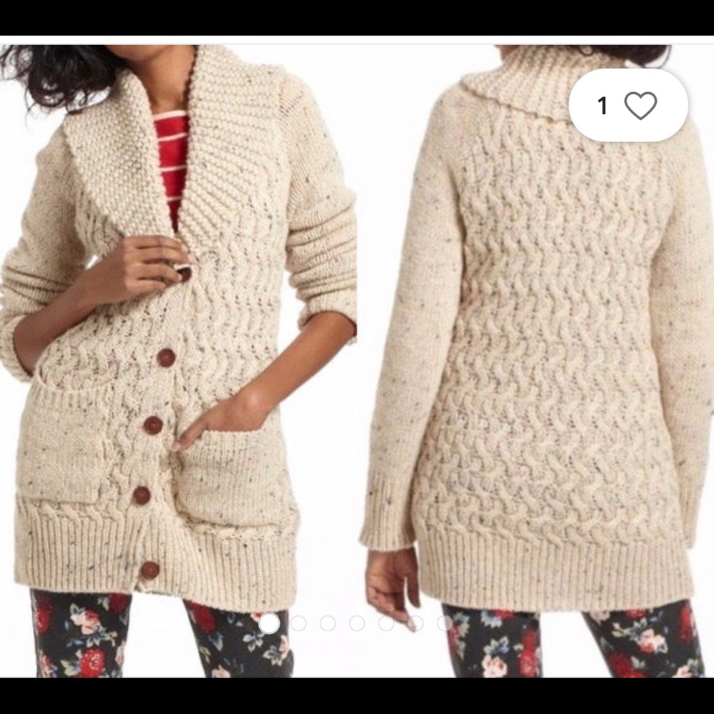 Isabelle Sinclair Anthropologie Cardigan